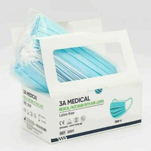 2.000 Stück OP Masken MEDICAL  (Typ II R) Mundschutzmasken