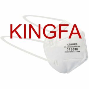 2000 Stück Masken KINGFA (CE 0598), bekannt aus Funk- und Fernsehen