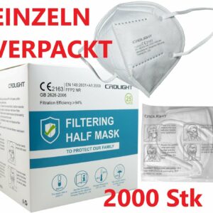 2000 Stück CRD Masken , Atemschutzmasken FFP2  Masken Großhandel (Preis inkl. MwSt)