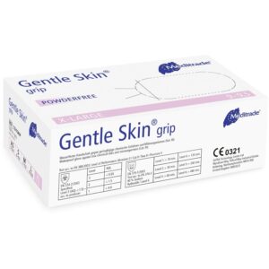 20 Box (1 Box = 100 Stück) Gentle Skin® grip Untersuchungshandschuhe aus Latex, puderfrei,