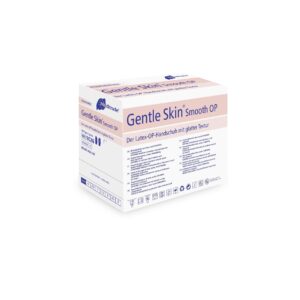 10 Box verpackt (1 Box = 50 paar) GENTLE SKIN® Smooth OP, Der Latex-OP-Handschuh mit glatter Textur, OP-Handschuhe aus Latex, steril verscheidene Größen